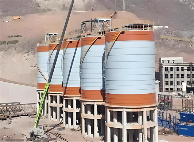 新沂高架钢板仓